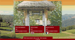 Desktop Screenshot of hirtenbrunnen.de